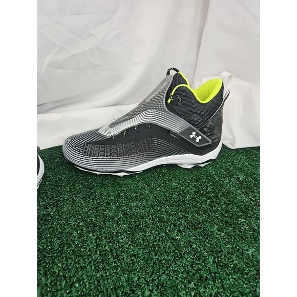 Under Armour Mens UA Highlight Hammer MC Football Cleats 3025085-001 - Black 12 main image 7